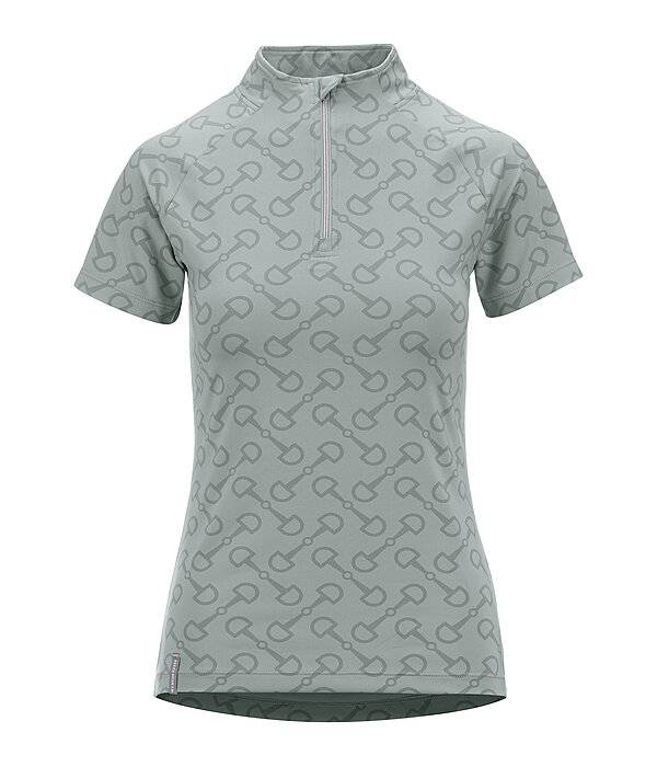 functioneel shirt met ritssluiting Clea