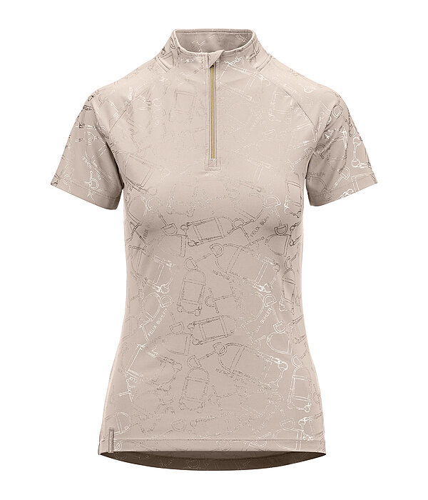 functioneel shirt met ritssluiting Amber