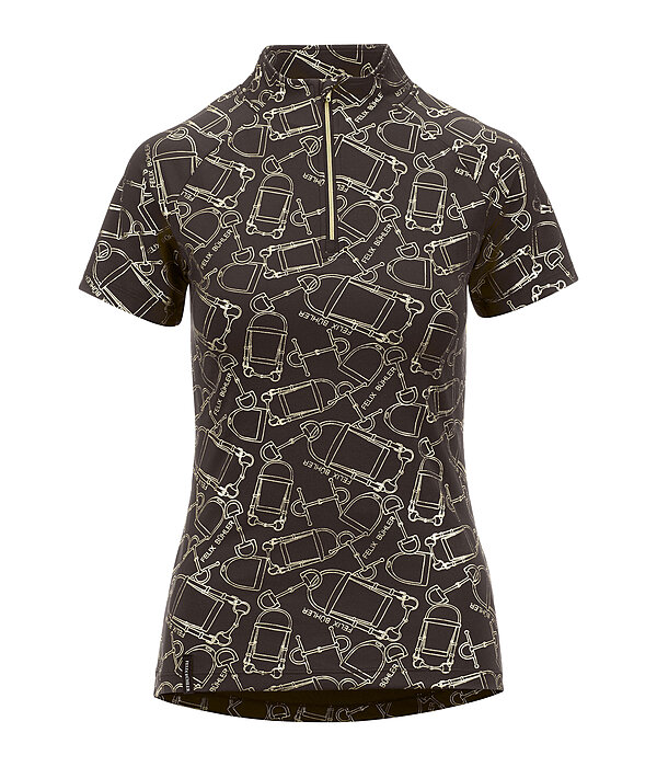 functioneel shirt met ritssluiting Amber