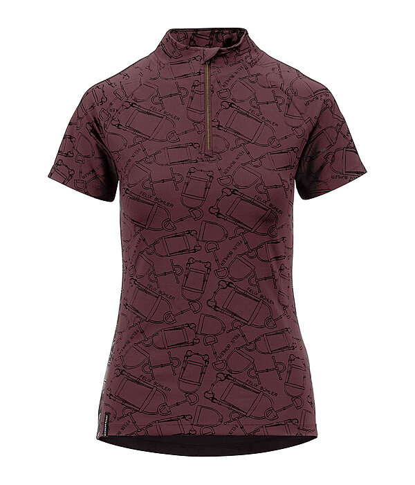 functioneel shirt met ritssluiting Amber