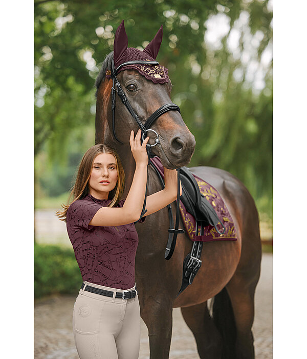 functioneel shirt met ritssluiting Amber