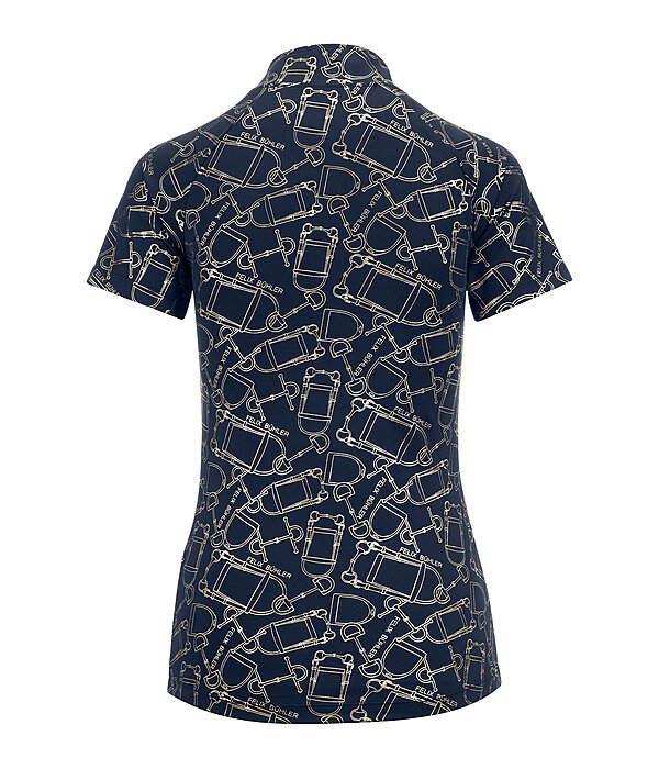 functioneel shirt met ritssluiting Amber