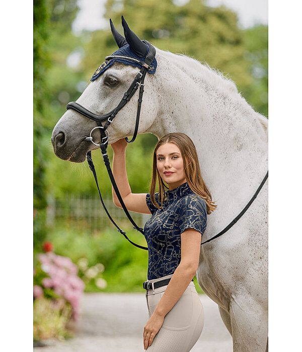 functioneel shirt met ritssluiting Amber