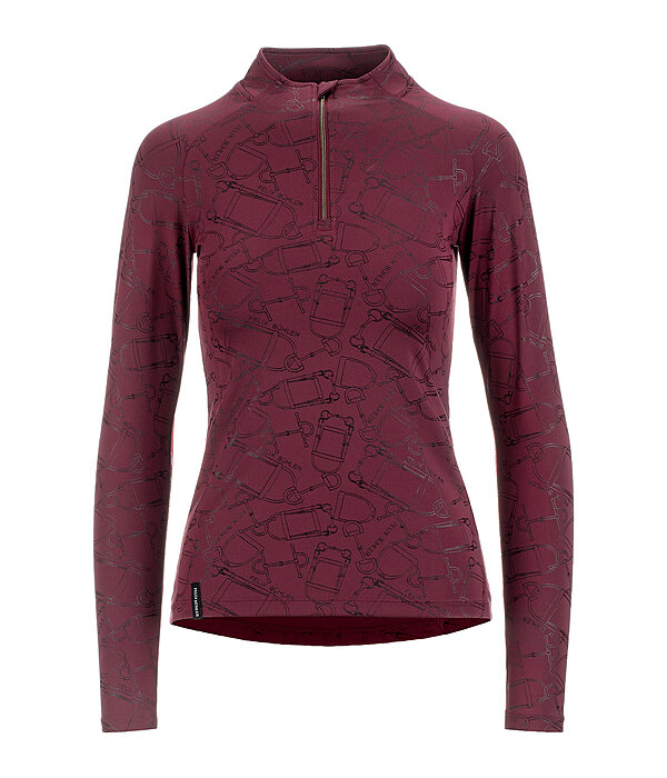 functioneel shirt met ritssluiting Julia