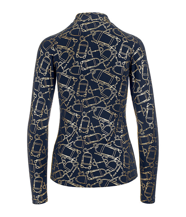 functioneel shirt met ritssluiting Julia