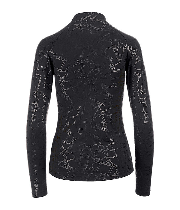 functioneel shirt met ritssluiting Julia