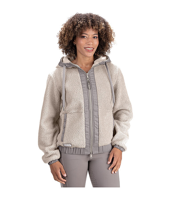 teddyfleece jas Mia met capuchon