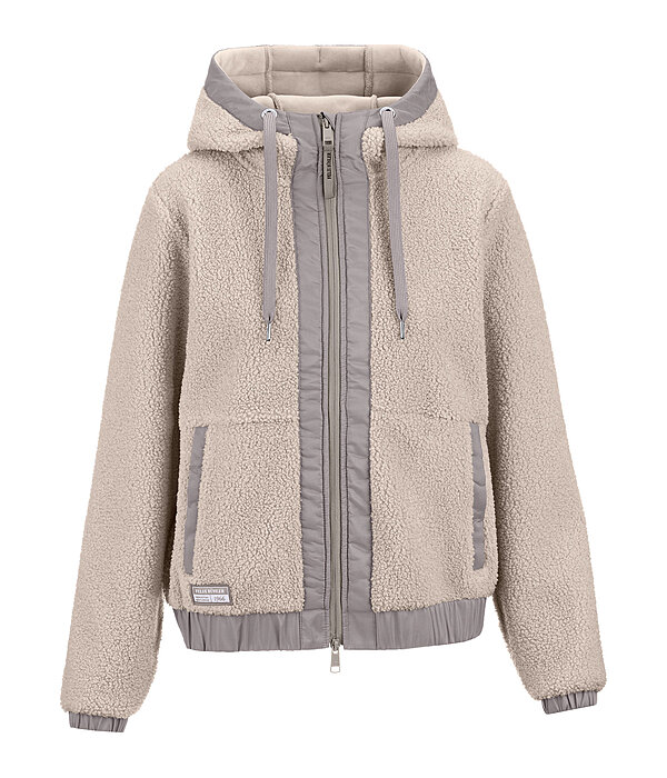 teddyfleece jas Mia met capuchon