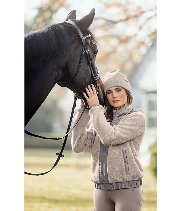 teddyfleece jas Mia met capuchon