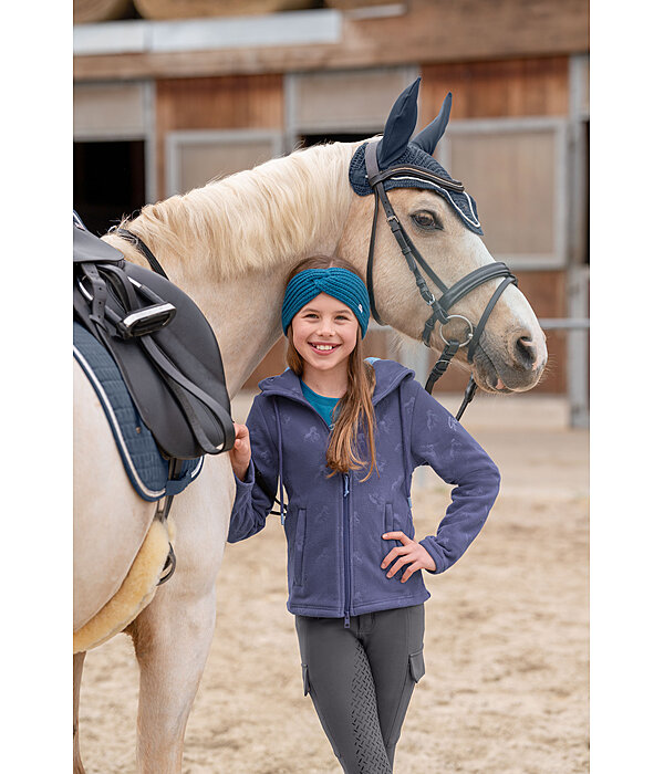 kids fleecejas Shanti met capuchon