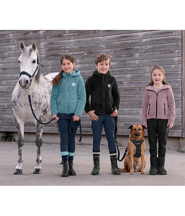 fleecejas Irma voor kinderen met capuchon