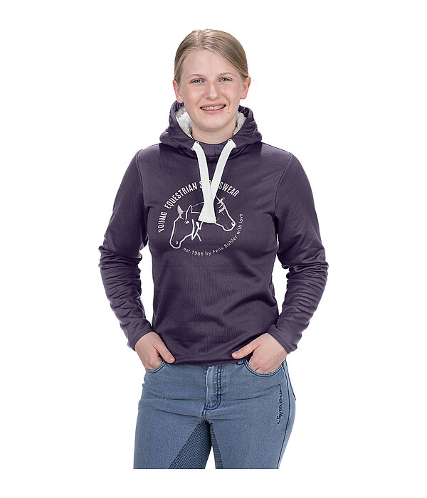 kids performance stretch hoodie