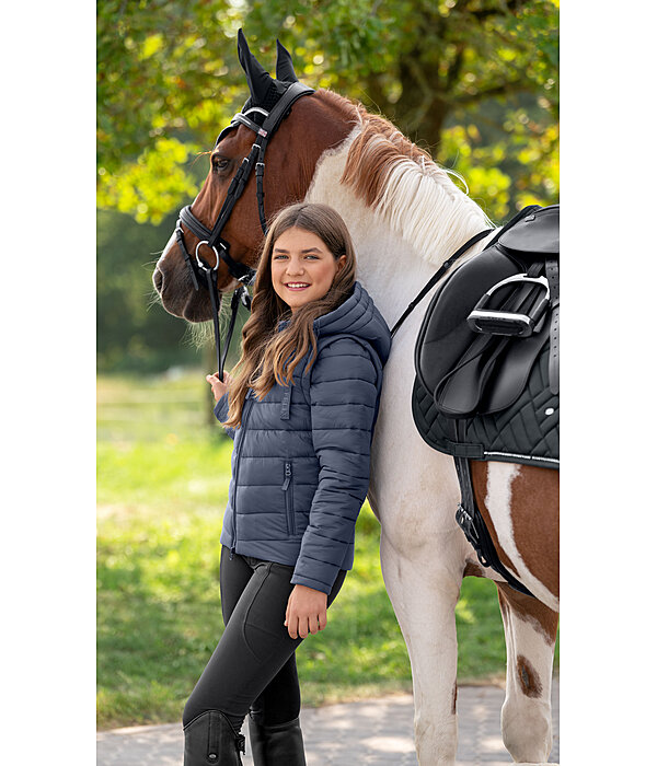 2-in-1 gewatteerde kids jas Noemie met capuchon