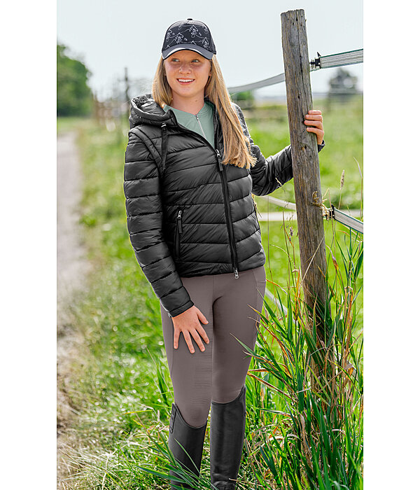 2-in-1 gewatteerde kids jas Noemie met capuchon