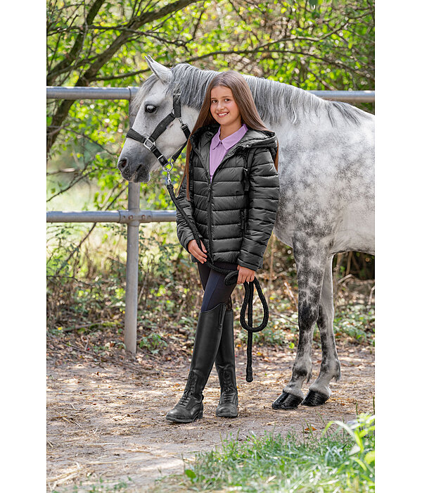 2-in-1 gewatteerde kids jas Noemie met capuchon