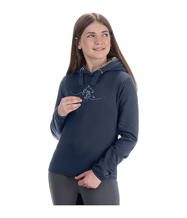 kids performance stretch hoodie Kerstin
