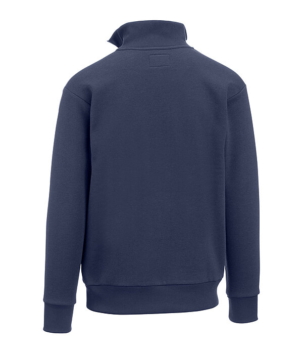heren sweatshirt Portland met ritskraag