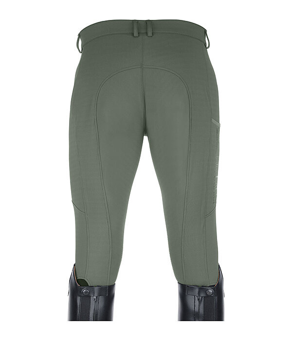 heren hybrid rijbroek Performance Tights Seatle met knievlak