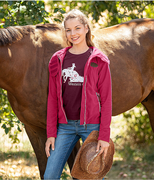 Western-Outfit Kiona in framboos