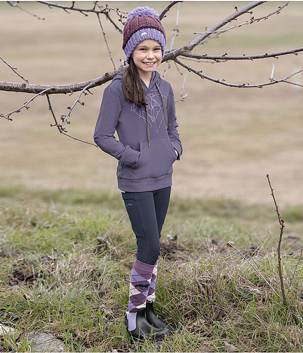 Kids outfit Siana in dusty violet