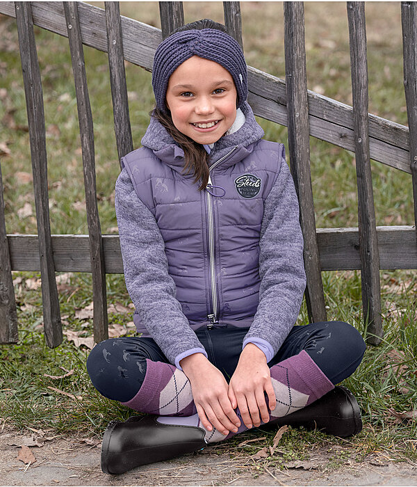Kids outfit Sarah in dusty violet