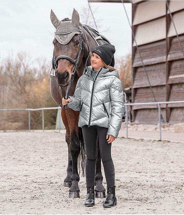 Kinder-Outfit Maritna in silver metalic