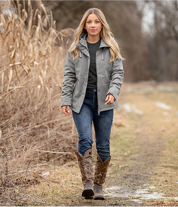 Western-Outfit Sutton in titaan